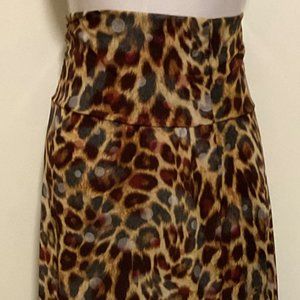Azules Maxi Skirt Sequin Spots Sedium